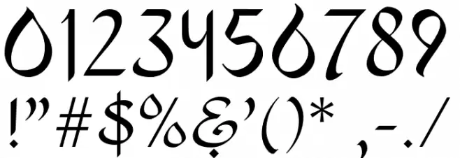 KhodijahFree Font OTHER CHARS