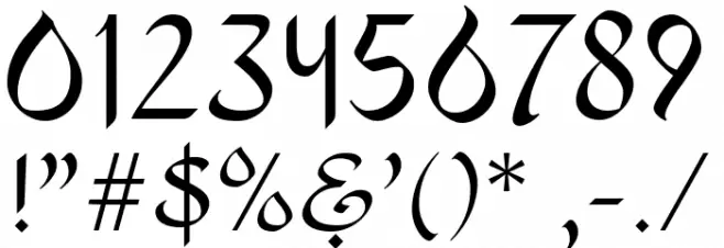 KhodijahFree Font OTHER CHARS