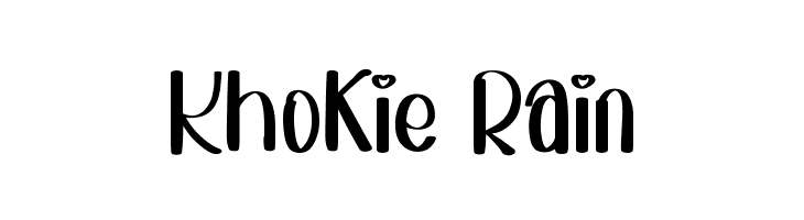 Khokie Rain  免费字体下载