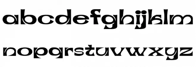 Khonsu फ़ॉन्ट लोअरकेस