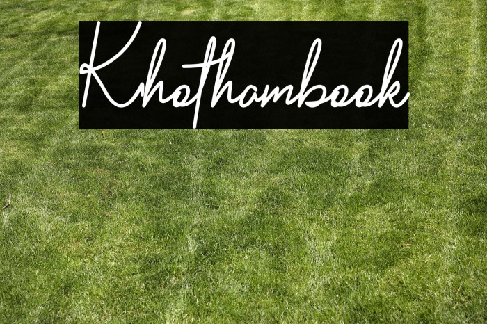 Khothambook Example 3