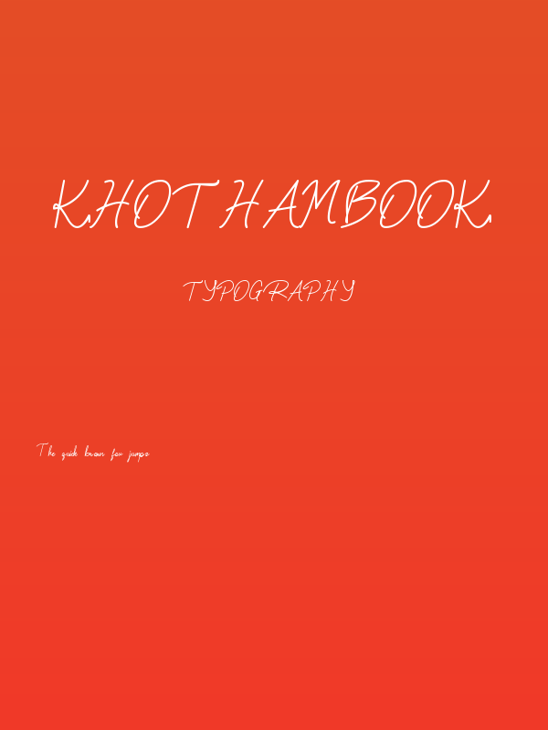 Khothambook Poster