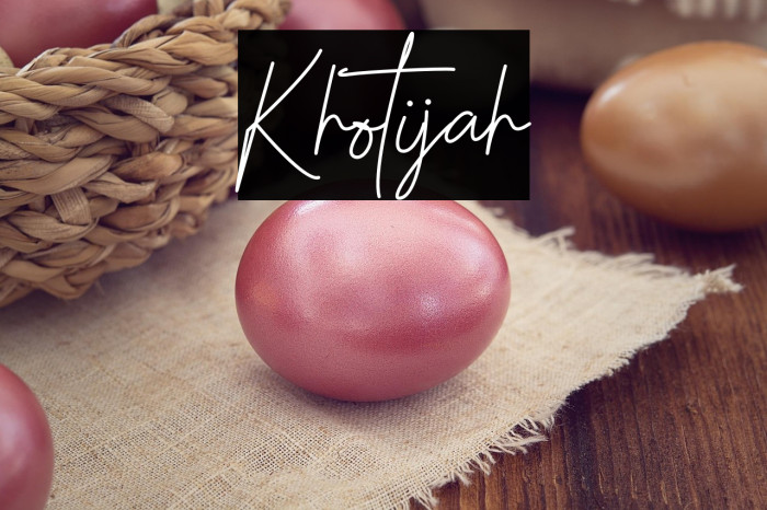 Khotijah Example 3