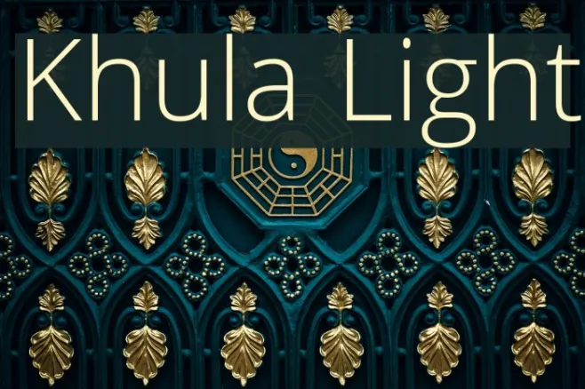 Khula Light Example 1