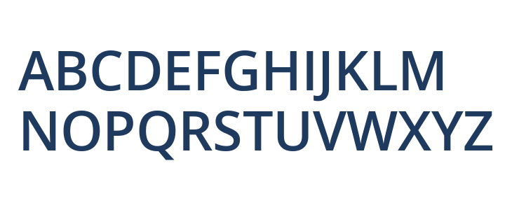 Khula SemiBold Uppercase