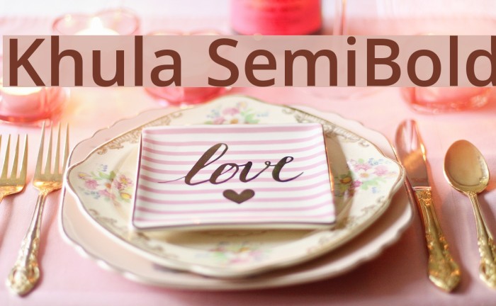 Khula SemiBold Example 1