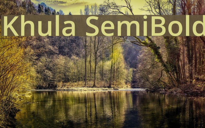 Khula SemiBold Example 3