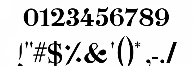 KhushaNuma Regular Font OTHER CHARS