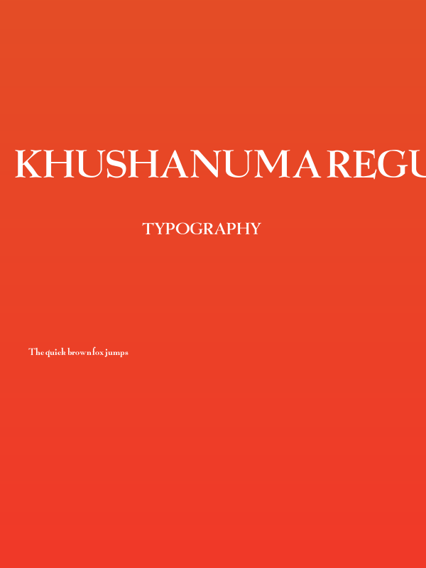 KhushaNuma Regular Poster
