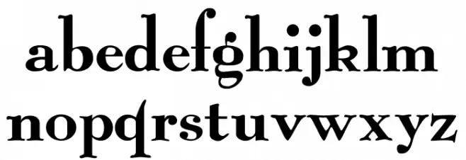 KhushaNuma Regular Caratteri MINUSCOLO