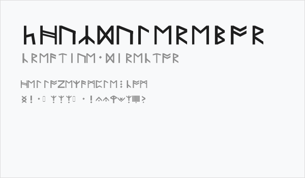 KhuzdulErebor Business Card