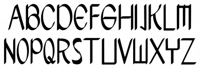 khameumeut Schriftart Groß