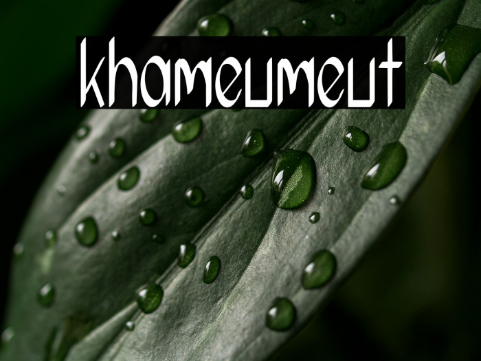 khameumeut Example 1