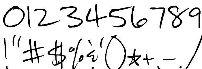 khand Font OTHER CHARS