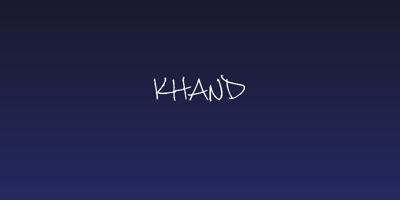 khand Social Header