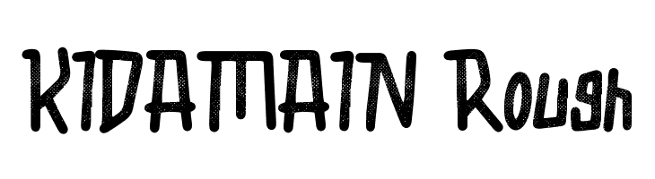 KIDAMAIN Rough  Fuentes Gratis Descargar