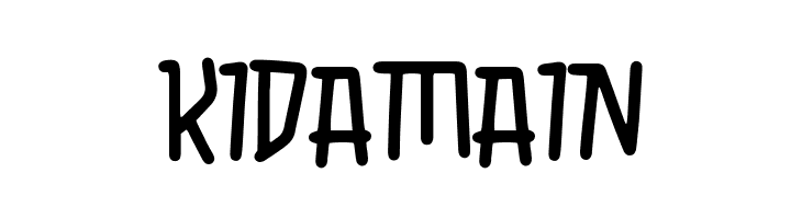 KIDAMAIN  Frei Schriftart Herunterladen