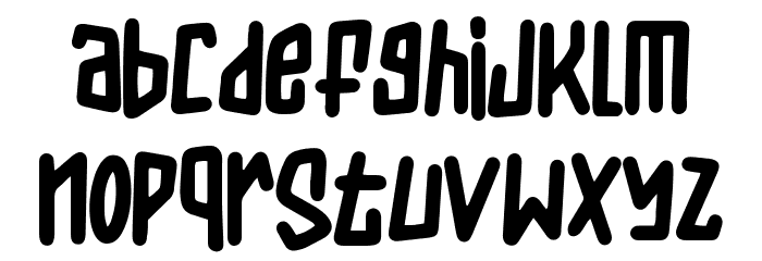 KIDAMAIN Font LOWERCASE