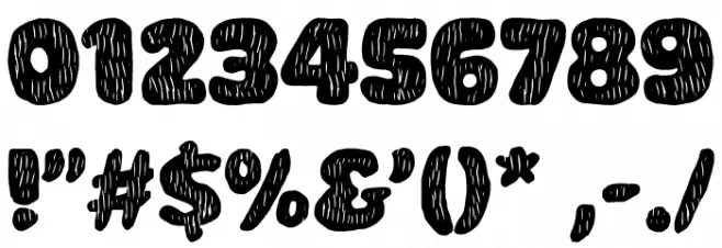 KIDAZOO Font OTHER CHARS