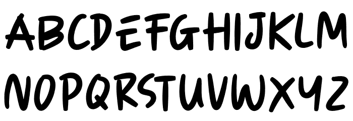 KIDEPARK Font LOWERCASE