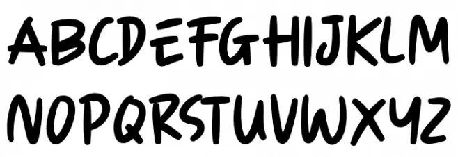 KIDEPARK Schriftart Groß