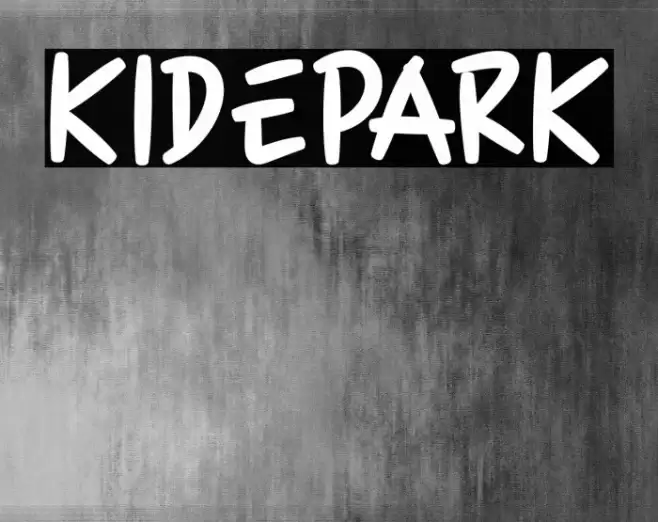 KIDEPARK Font examples