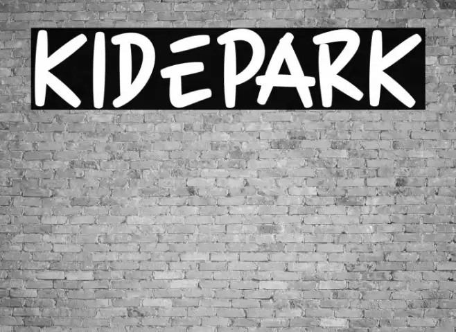 KIDEPARK Font examples