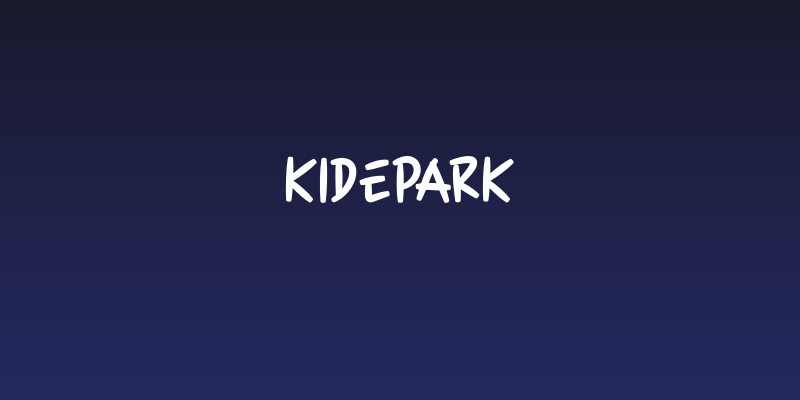 KIDEPARK Social Header