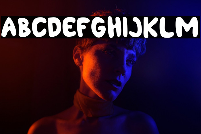 KIDERSUN Font examples