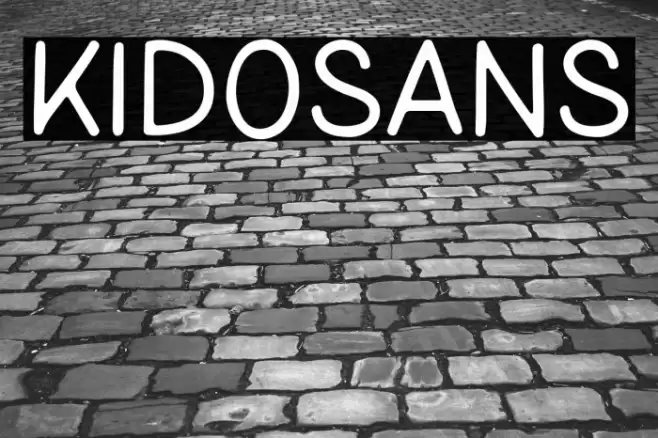 KIDOSANS خط examples