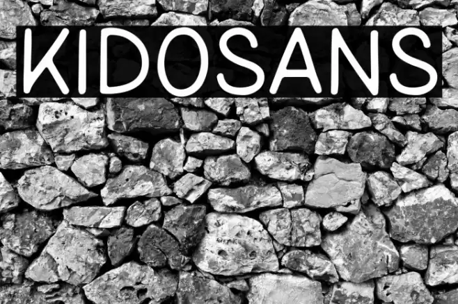 KIDOSANS خط examples