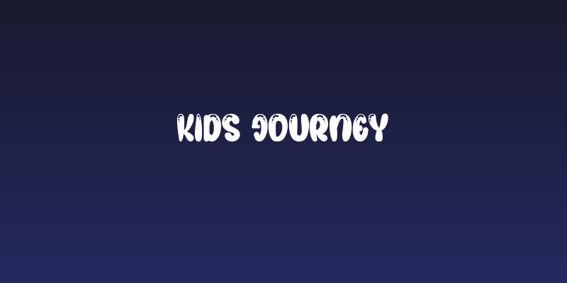 KIDS JOURNEY Social Header