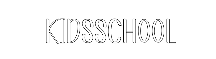 KIDS SCHOOL Font