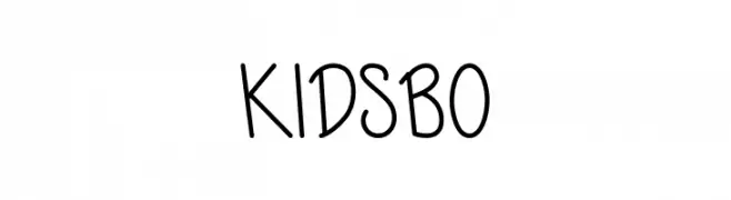 KIDSBO  नि: शुल्क फ़ॉन्ट्स डाउनलोड