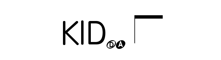 KIDdemo Font