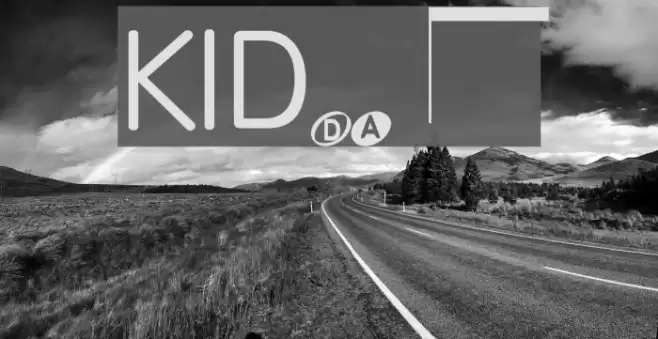 KIDdemo Font examples