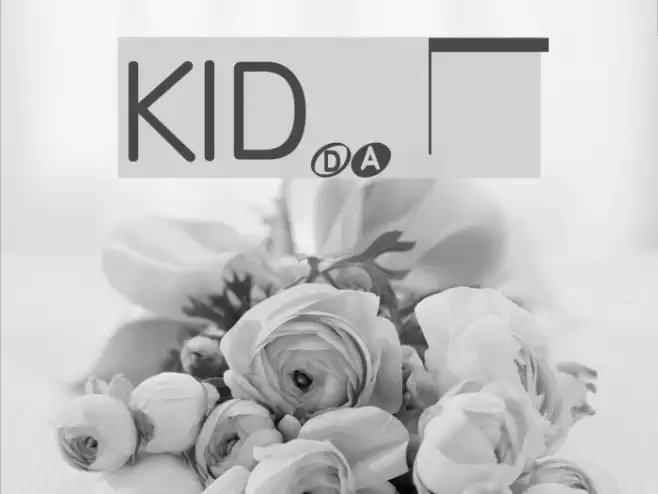 KIDdemo Font examples