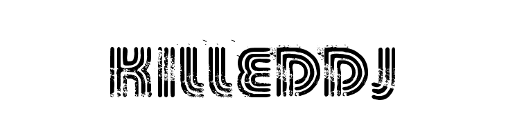 KILLED DJ  नि: शुल्क फ़ॉन्ट्स डाउनलोड