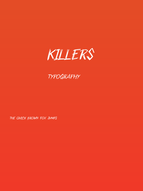 KILLERS Poster
