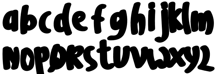 KILO METER Font LOWERCASE