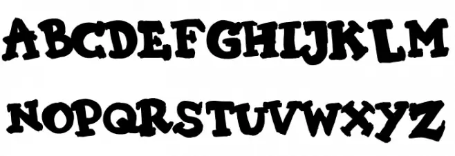 KIMI HIMI Schriftart Groß