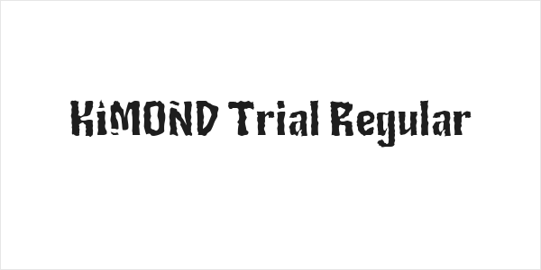 KIMOND Trial Regular Logo