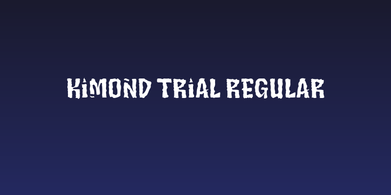 KIMOND Trial Regular Social Header