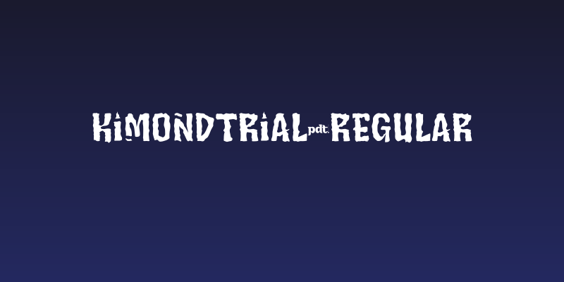 KIMONDTrial-Regular Social Header