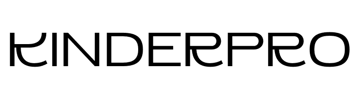 KINDER PRO  Frei Schriftart Herunterladen