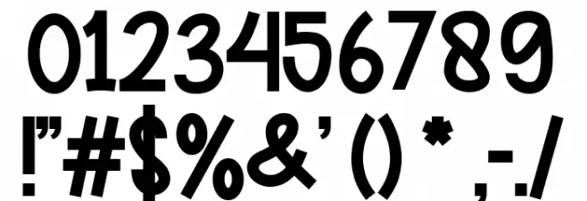 KING EIDER Font OTHER CHARS