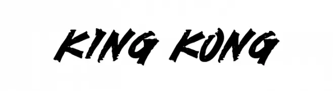 KING KONG  नि: शुल्क फ़ॉन्ट्स डाउनलोड