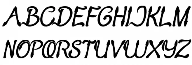 KING OF PIRATE Bold Italic Schriftart Groß