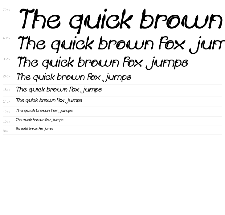 KING OF PIRATE Bold Italic Waterfall