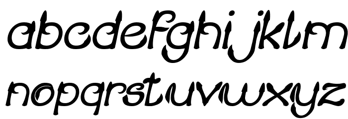 KING OF PIRATE Bold Italic Font LOWERCASE